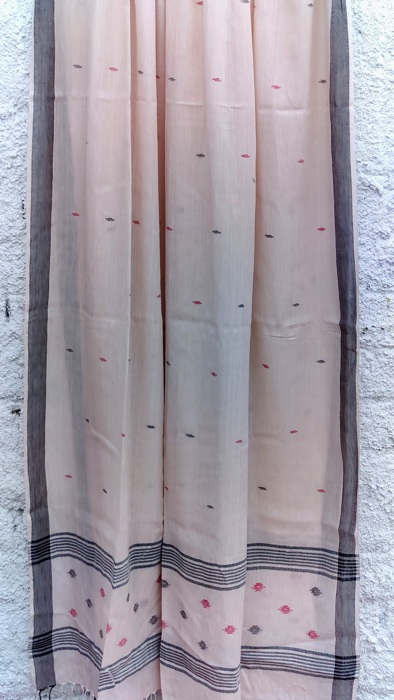 BEIGE JAMDANI DUPATTA